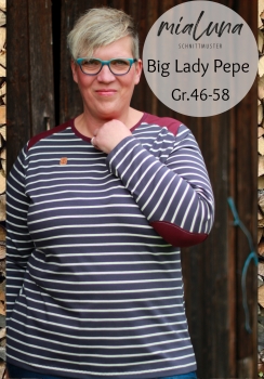 Ebook Damen Shirt Big Lady Pepe Gr.46-58